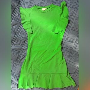 Elegant Green Midi Dress